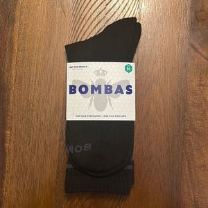 Bombas Black Crown Socks 